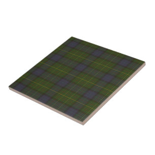 Azulejo De Cerâmica Tartan do Estado da Califórnia