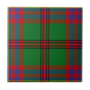 Azulejo De Cerâmica Tartan do teste padrão do Tartan dos Celts