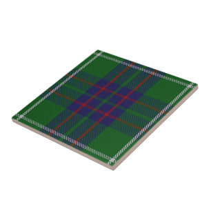Azulejo De Cerâmica Tartan escocês das expressões de MacIntyre do cl