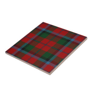 Azulejo De Cerâmica Tartan escocês das expressões de MacNachtan do c