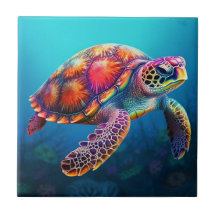 Tartaruga de Aquarela