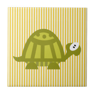 Azulejo De Cerâmica Tartaruga verde