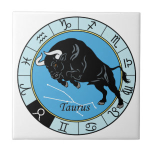 Azulejo De Cerâmica taurus zodiac