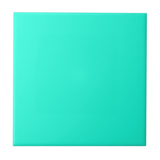 Azulejo De Cerâmica Teal (Frente)