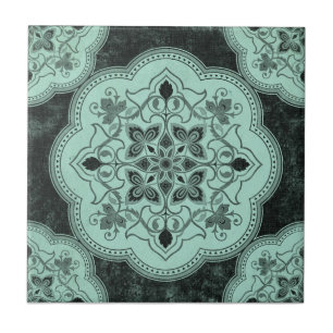 Azulejo De Cerâmica Tecido Vintage