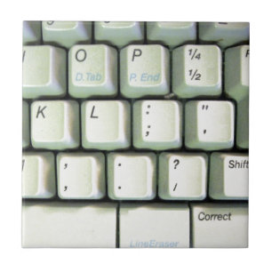 Azulejo De Cerâmica Teclado de Máquina