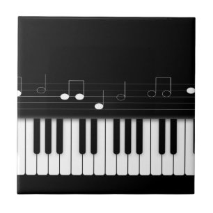 Azulejo De Cerâmica Teclado de piano