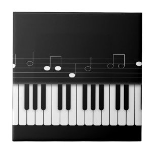 Azulejo De Cerâmica Teclado Piano