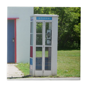 Azulejo De Cerâmica Telefone Booth