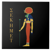 TELHA EGÍPCIA DA DEUSA DE SEKHMET