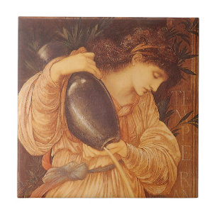 Azulejo De Cerâmica Temperança por Sir Edward Coley Burne-Jones