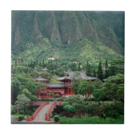 Azulejo De Cerâmica Templo Byodo-In, Oʻahu, Hawaiʻi –