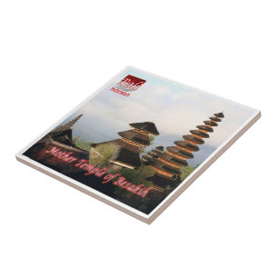 Azulejo De Cerâmica Templo Mãe z018 de BESAKIH, BALI,