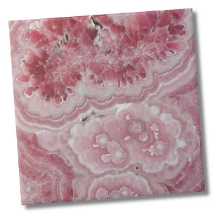 Azulejo De Cerâmica Tendy Modern Pink Agate
