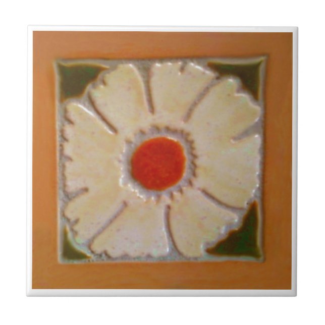 Azulejo De Cerâmica Terra Cota Border (Frente)