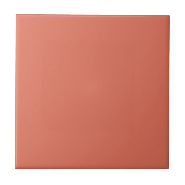 Azulejo De Cerâmica Terra Cotta Red (Frente)