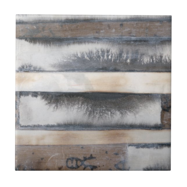 Azulejo De Cerâmica Terra e fumaça I (Frente)
