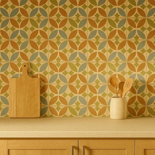 Azulejo De Cerâmica Terra Leaf  (Criador carregado)