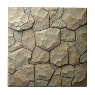 Azulejo De Cerâmica Terra Rock Design