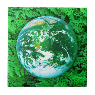 Azulejo De Cerâmica Terra Verde, Consciência Ecológica