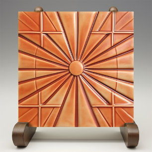 Azulejo De Cerâmica Terracotta Aquecedor Radiante de Explosão Solar