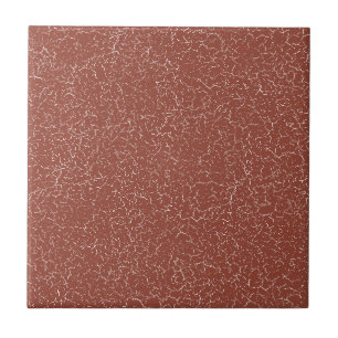 Azulejo De Cerâmica Terracotta Crackle Glaze Cor Sólida