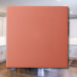 Azulejo De Cerâmica Terracotta Laranja Cor Sólida Quente e Design Terr<br><div class="desc">O padrão de Cor Sólida Laranja do Terracotta é um design versátil e eterno que irradia calor e elegância natural. Essa rica e suja sombra de laranja adiciona um senso de conforto e sofisticação a qualquer projeto, fazer-a uma escolha perfeita para moda, decoração doméstica, têxteis e design gráfica. Seu tom...</div>