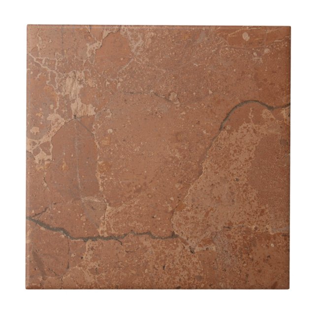 Azulejo De Cerâmica Terracotta red simple rustic  (Frente)