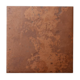 Azulejo De Cerâmica Terracotta red simple rustic 
