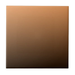 Azulejo De Cerâmica Terracotta Rust to Dark Brown Ombre Gradient