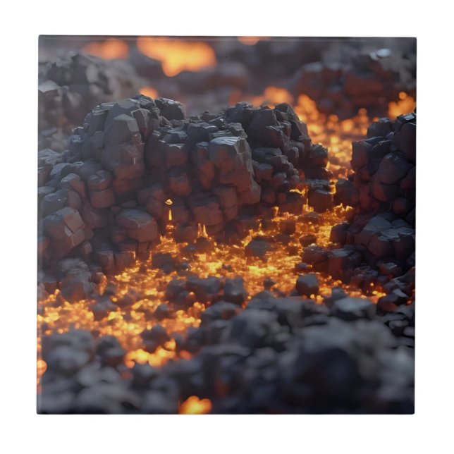 Azulejo De Cerâmica Terras de Lava (Frente)