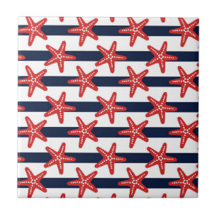 Azulejo De Cerâmica Teste padrão de bandeira dos Estados Unidos