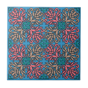 Azulejo De Cerâmica Teste padrão decorativo francês