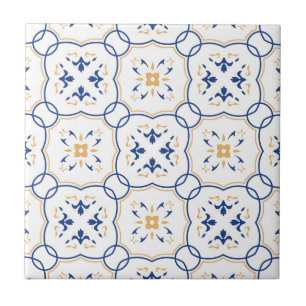 Azulejo De Cerâmica Teste padrão floral