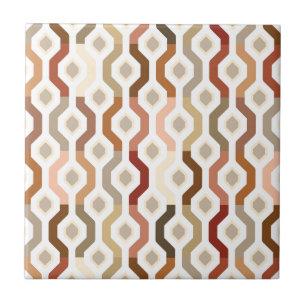 Azulejo De Cerâmica Teste padrão geométrico da relação da modificação