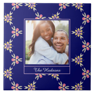 Azulejo De Cerâmica Teste padrão mediterrâneo espanhol feito sob