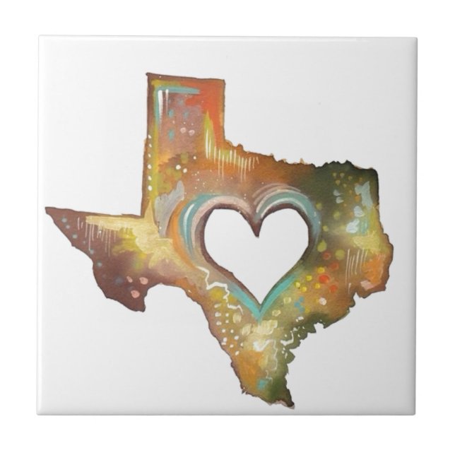 Azulejo De Cerâmica Texas (Frente)