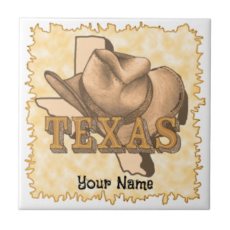 Azulejo De Cerâmica Texas Cowboy