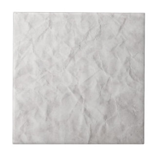 Azulejo De Cerâmica Textura amarrotada do Livro Branco