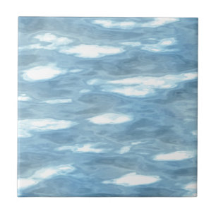 Azulejo De Cerâmica Textura aquosa