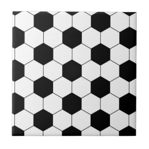 Azulejo De Cerâmica Textura da bola do futebol do futebol