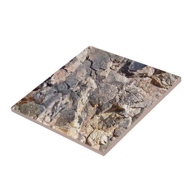 Azulejo De Cerâmica Textura da rocha da montanha (Lateral)