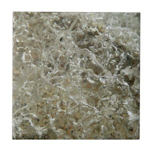 Azulejo De Cerâmica Textura de Abstrato de gelo glacial