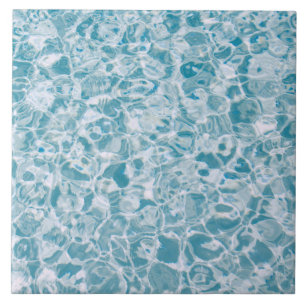 Azulejo De Cerâmica Textura de água azul