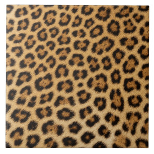 Azulejo De Cerâmica textura de leopardo pele couro impressão animal pa