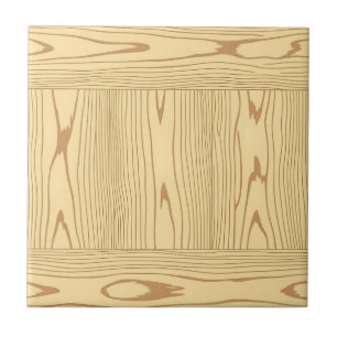 Azulejo De Cerâmica Textura de madeira de carvalho claro minimalista