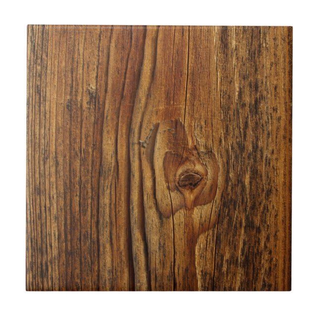 Azulejo De Cerâmica Textura de madeira natural (Frente)