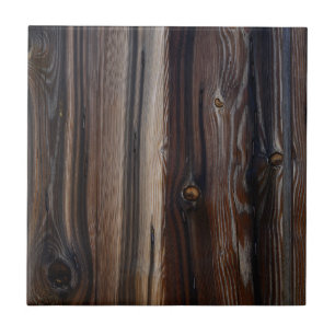 Azulejo De Cerâmica Textura de madeira velha resistida da parede