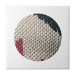 Azulejo De Cerâmica Textura de material de superfície de linho de algo