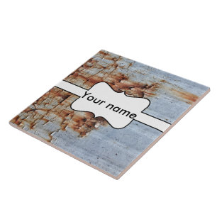 Azulejo De Cerâmica Textura de pintura a descascar